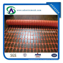 High Tensil HDPE Kunststoff Orange Sicherheitszaun